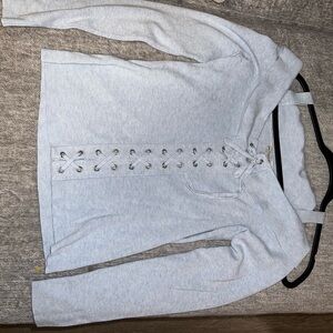 Guess Light Gray Knit Sweater